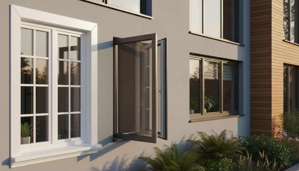 Arten von Kunststofffenstern