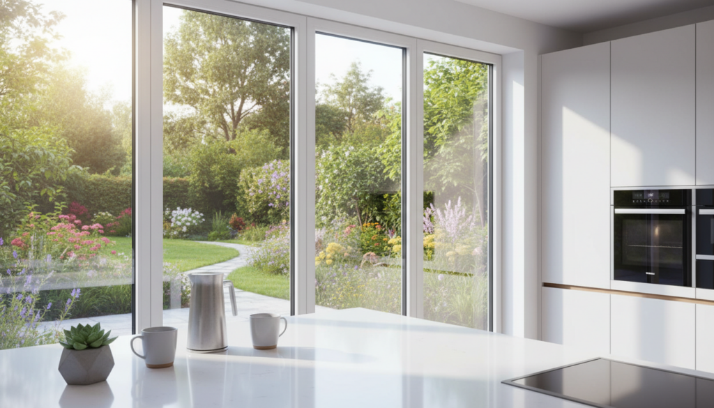 Energieeffiziente Küchenfenster