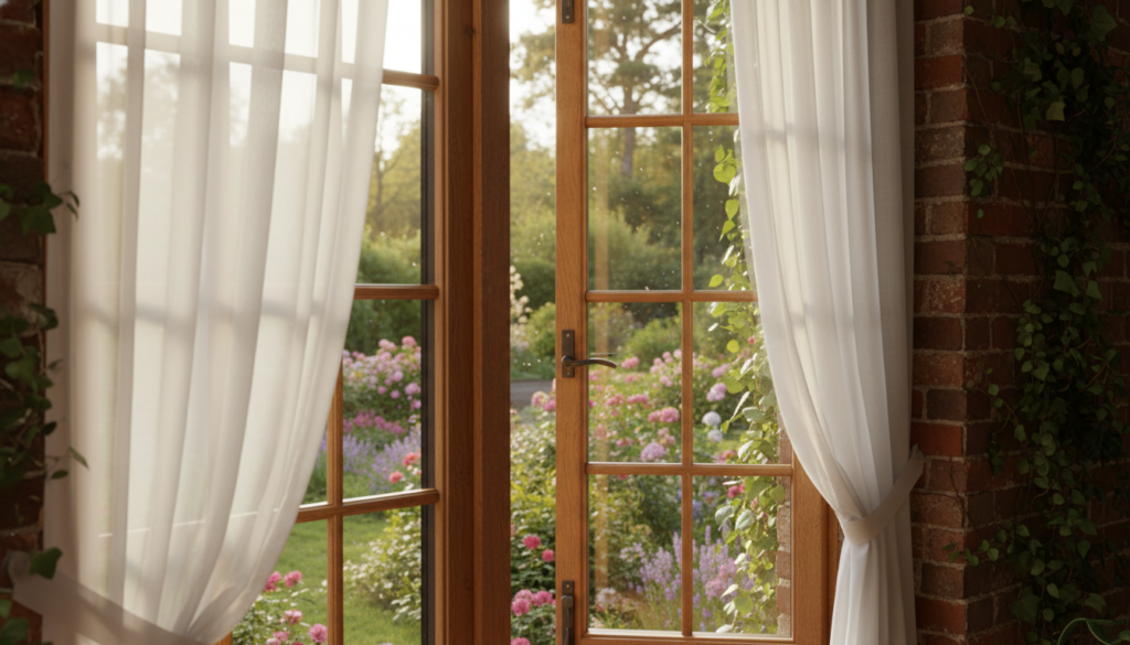 Fensterdesign mit Sprossen