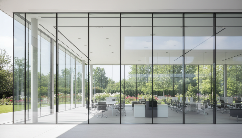 Festverglaste Fenster