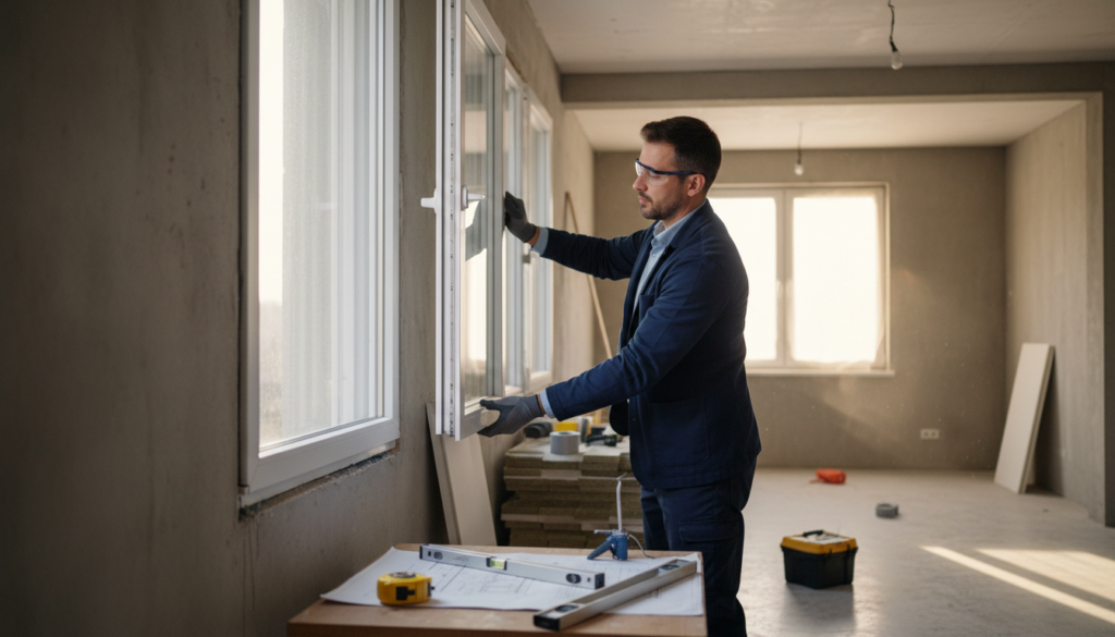 Kunststofffenster Einsetzen