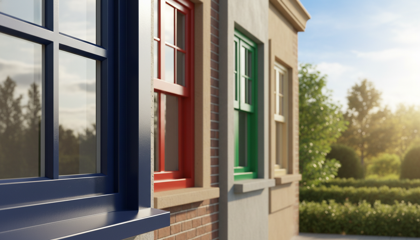 Kunststofffenster Farben