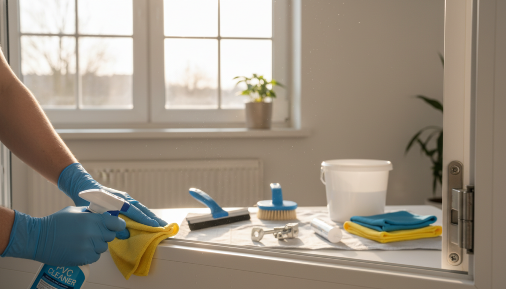 Kunststofffenster pflegen Anleitung