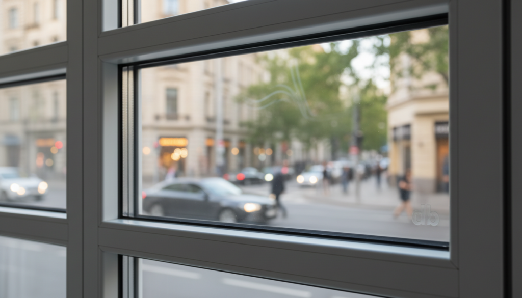 Lärmschutz Fenster Kunststoff