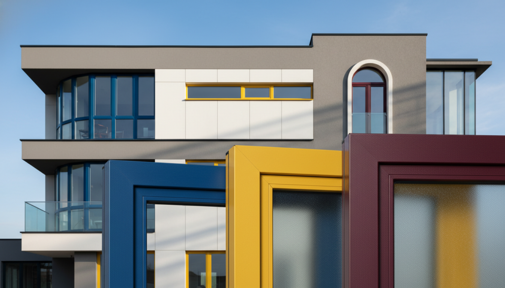 Moderne Farbvarianten für Kunststofffenster Moderne Farbvarianten für Kunststofffenster