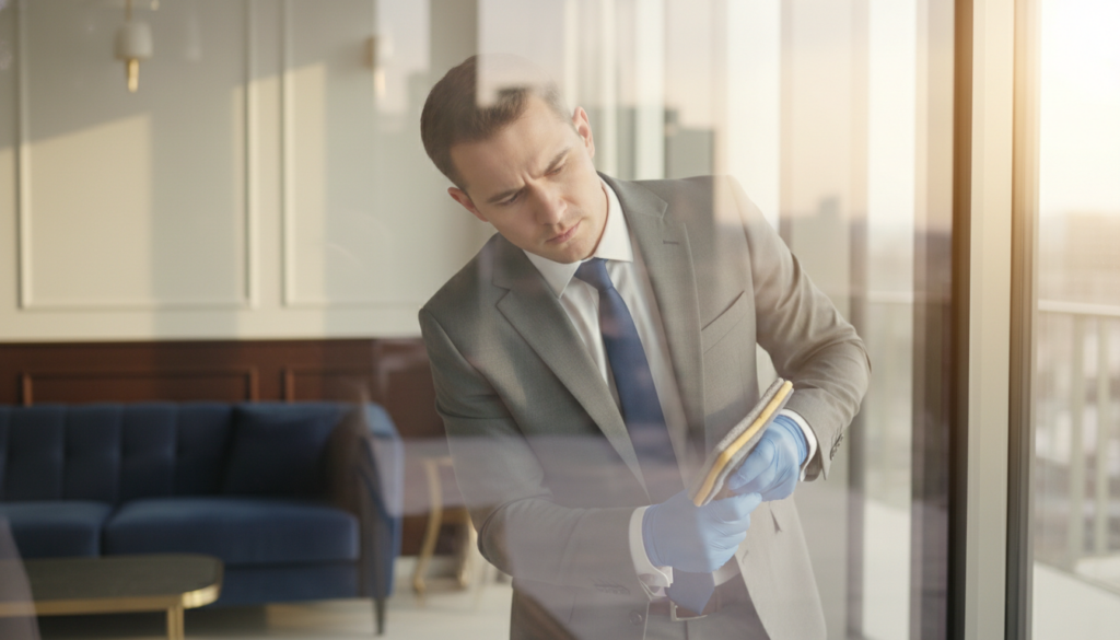 Pflege und Wartung der Verglasung