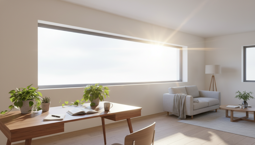 Unterlichtfenster für maximale Lichtdurchflutung