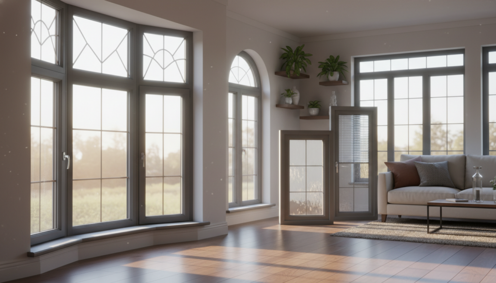 maßgeschneiderte Kunststofffenster