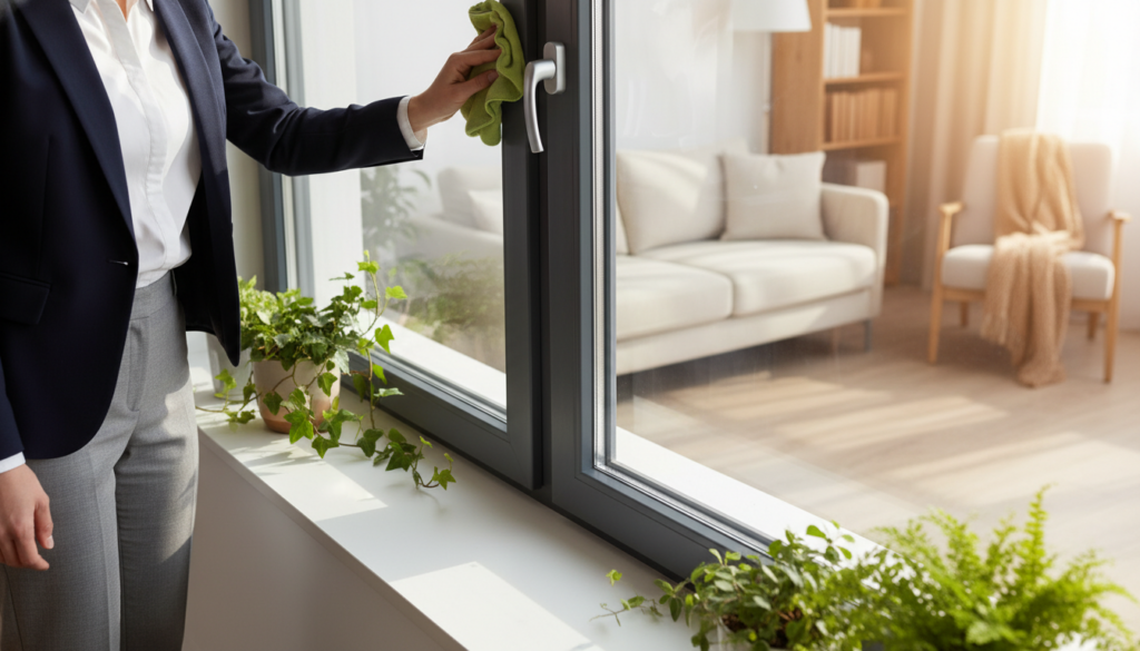 pflege kunststofffenster