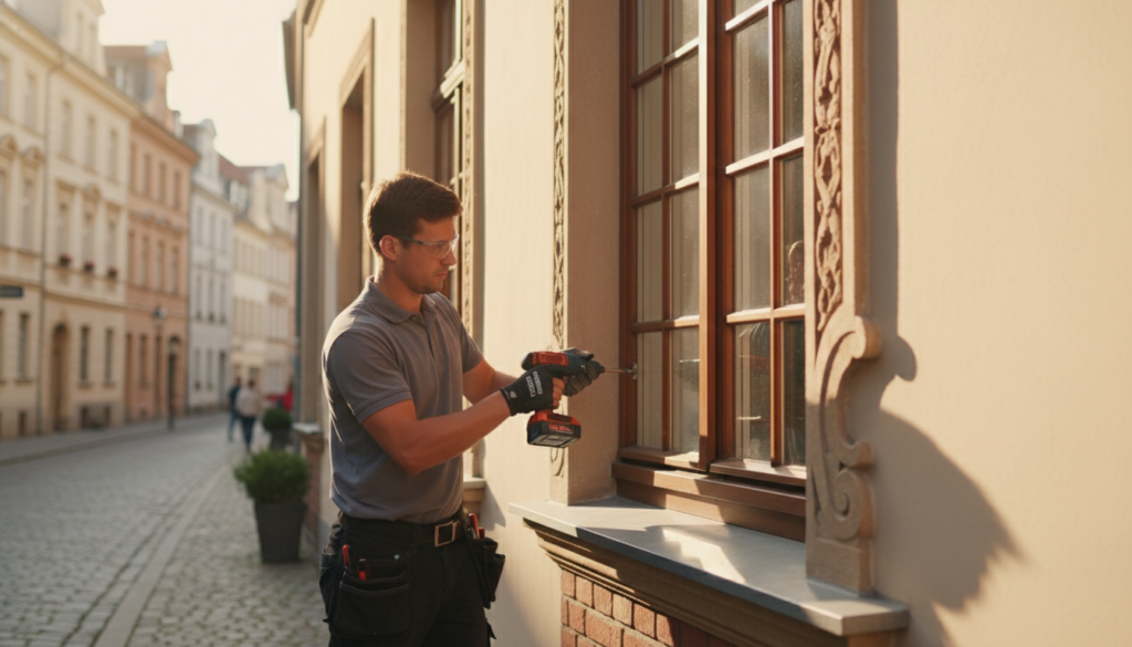 restaurierte Fenster