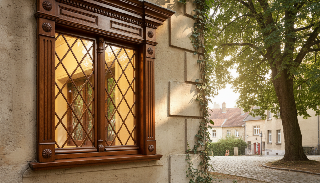 restaurierte Fenster